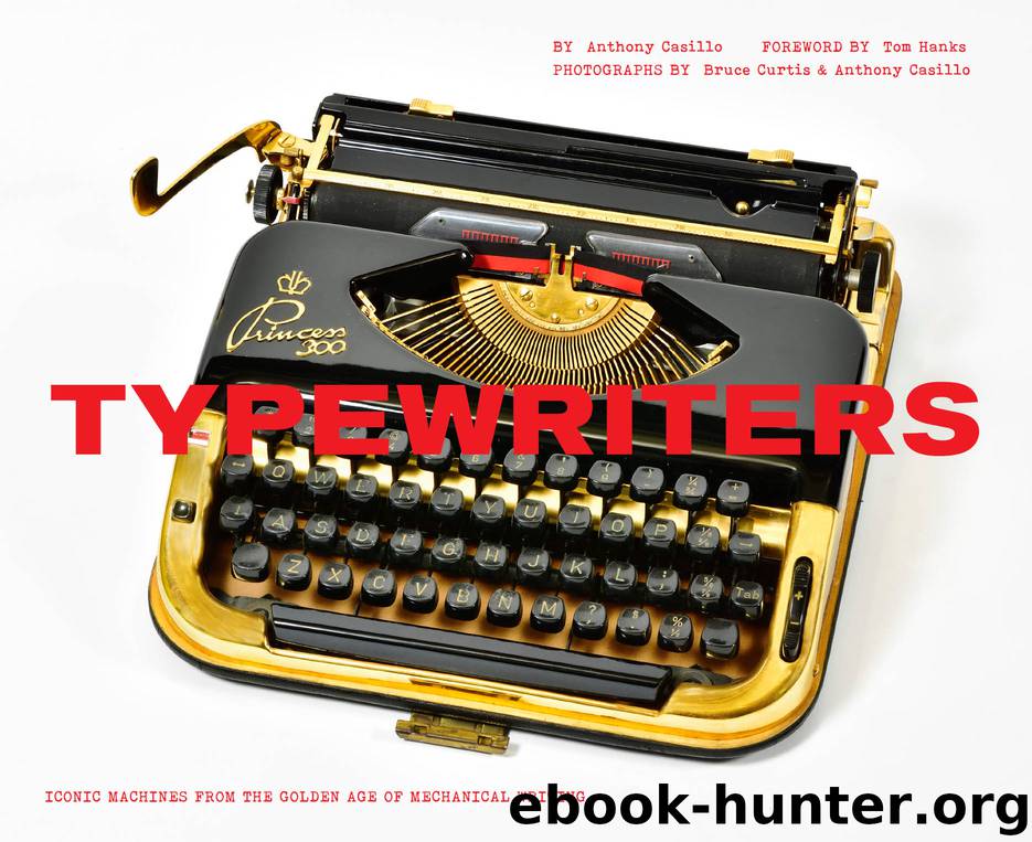 Typewriters by Bruce Curtis