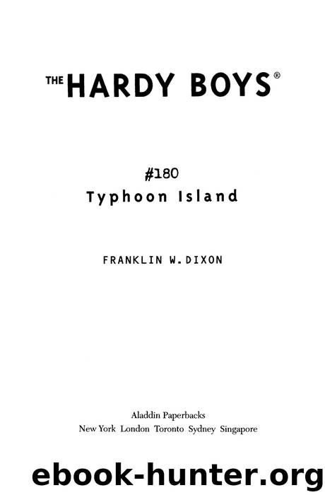 Typhoon Island by Franklin W. Dixon