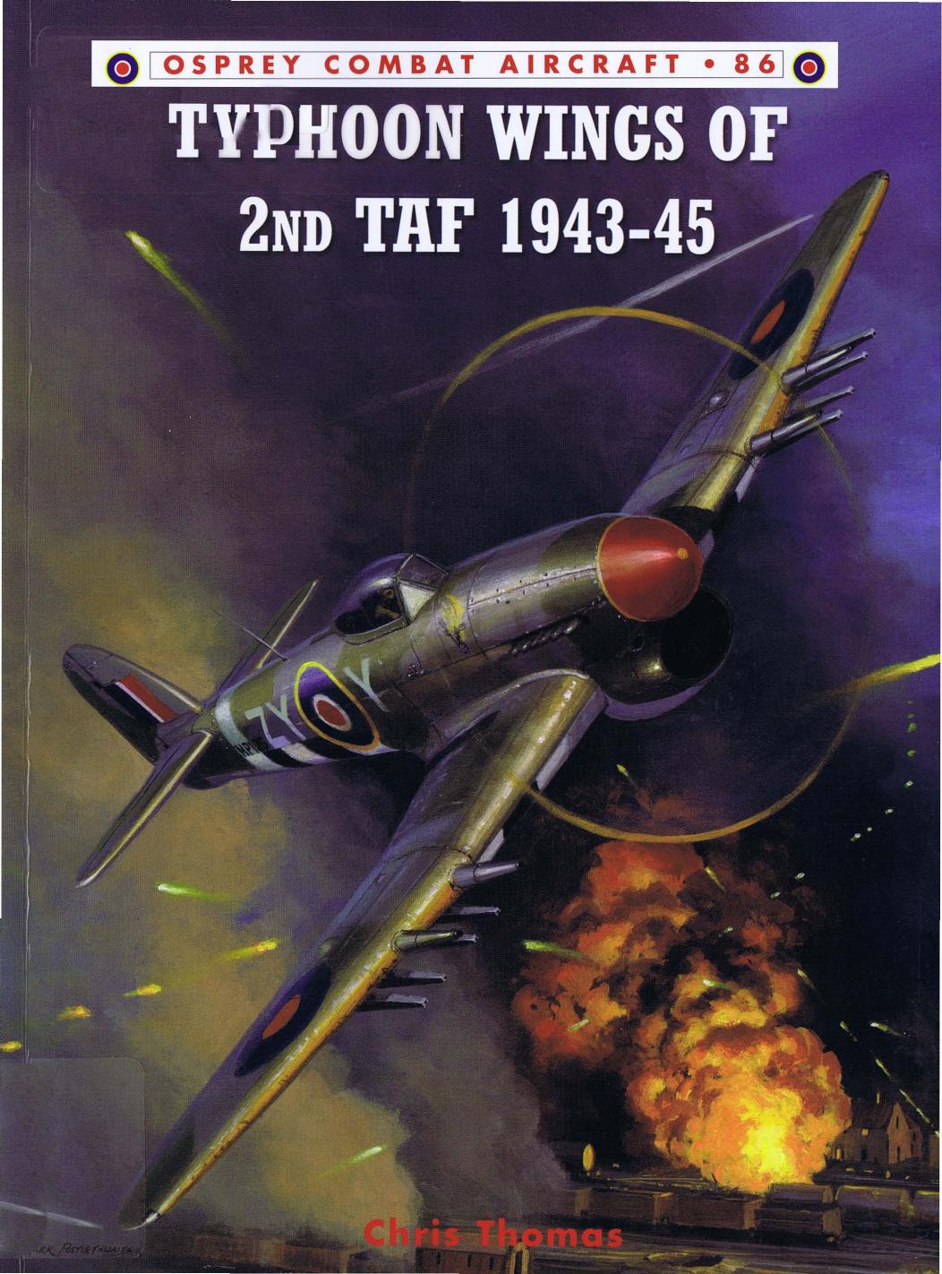 Typhoon Wings of 2nd TAF 1943-45 by Chris Thomas