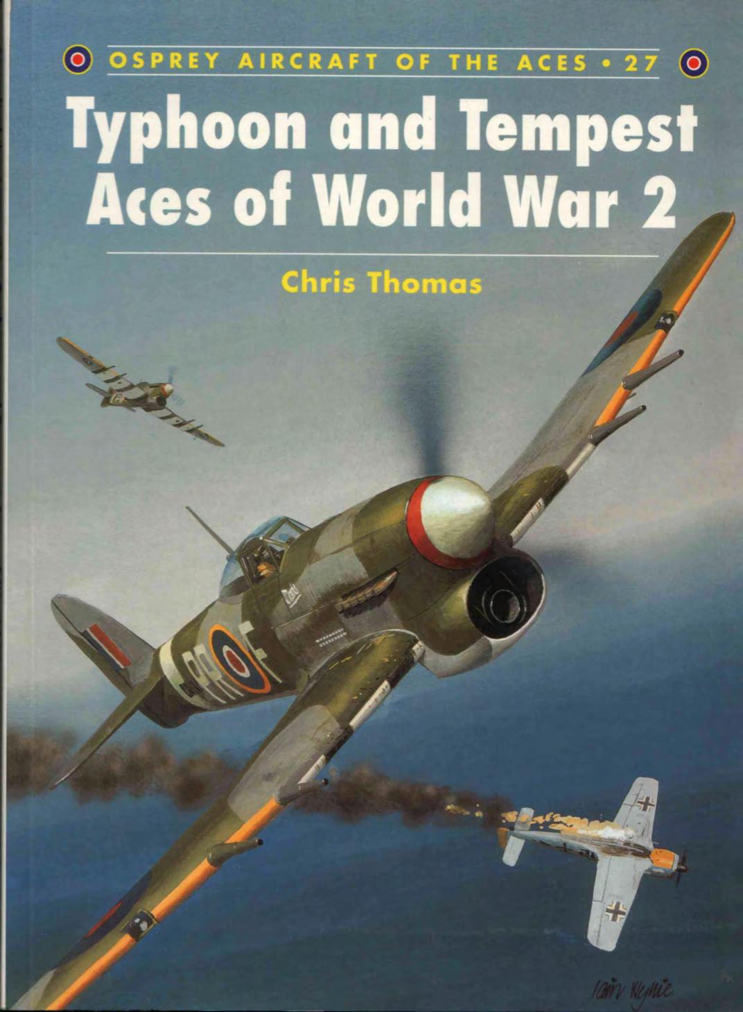 Typhoon and Tempest aces of World War 2 by Chris Thomas