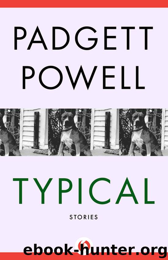 Typical by Padgett Powell