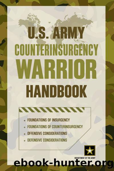 U.S. Army Counterinsurgency Warrior Handbook by Department of the Army;Department of the Army ;