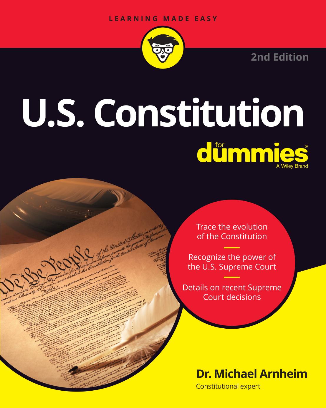 U.S. Constitution For Dummies, 2nd Edition by Unknow