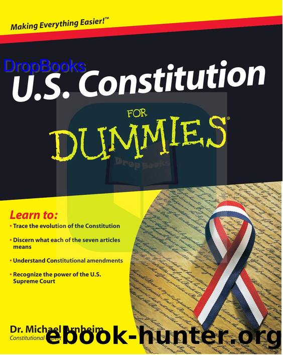 U.S. Constitution for Dummies ISBN by 0764587803 DropBooks APP