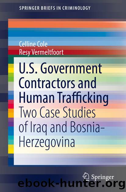 U.S. Government Contractors and Human Trafficking by Celline Cole & Resy Vermeltfoort
