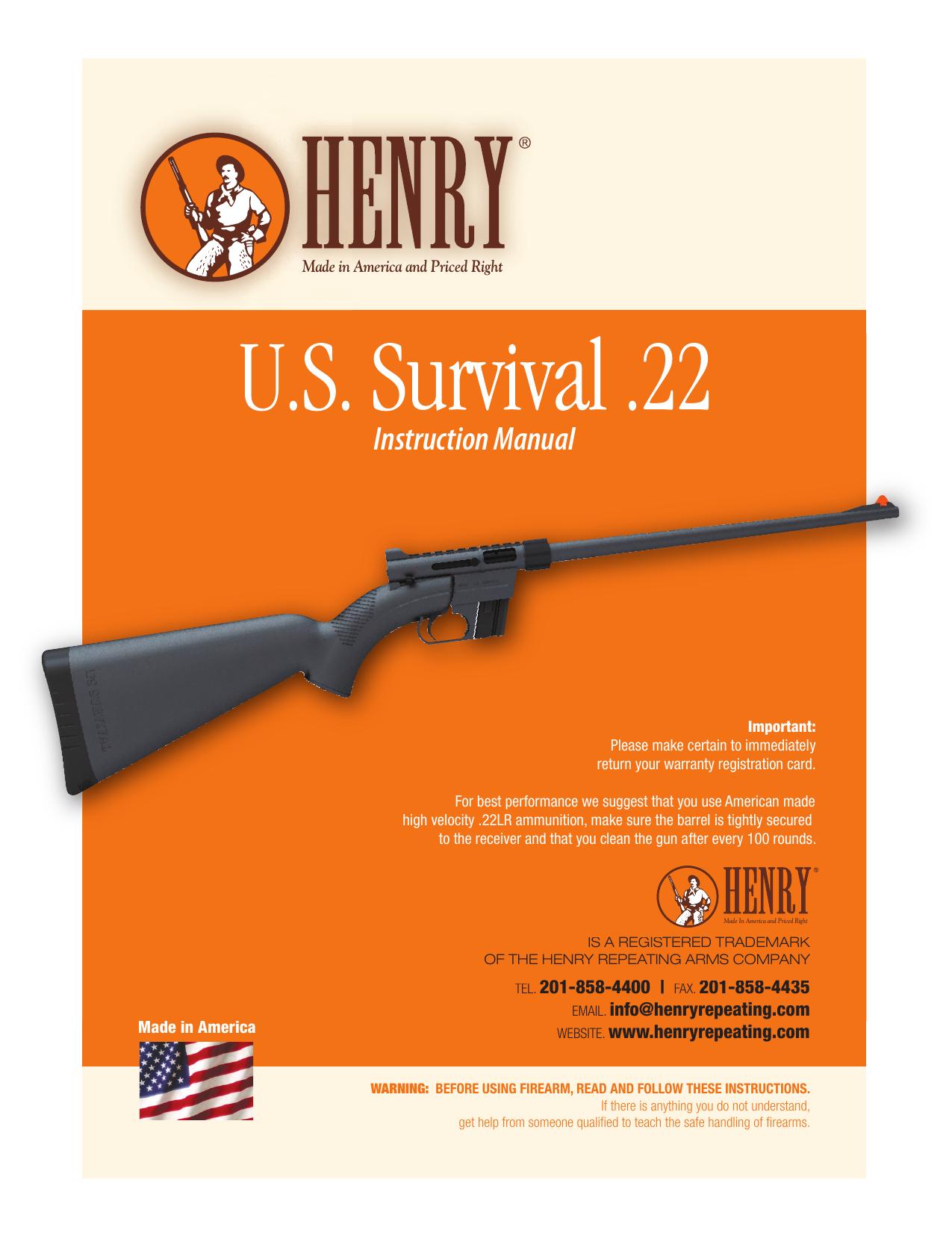 U.S. Survival - Web Manual by Henry Repeating