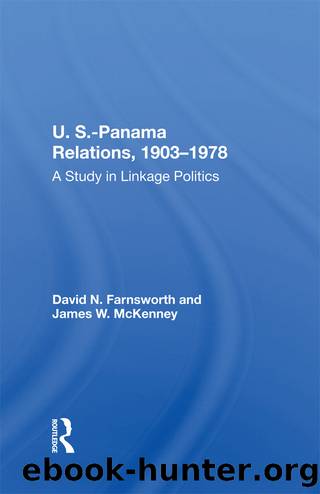 U.s.-panama Relations, 1903-1978: A Study in Linkage Politics by David N. Farnsworth
