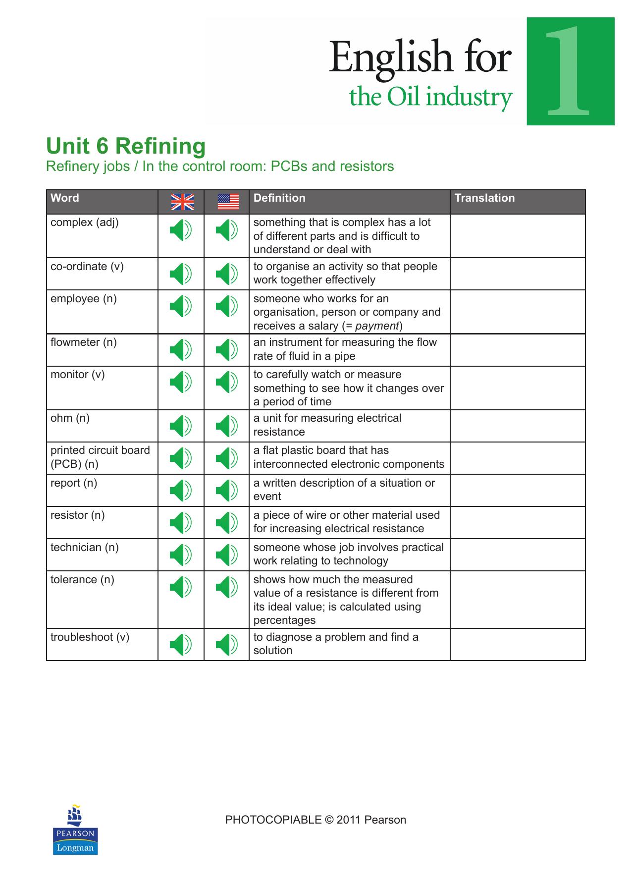 U6-Refinery jobs - In the control room by PCBs & resistors