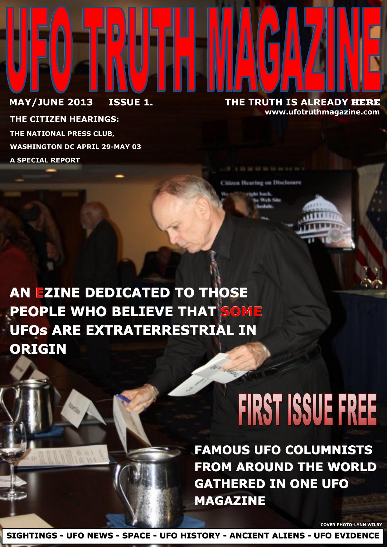 UFO TRUTH, ISSUE 1, MASTER by PRUFOS