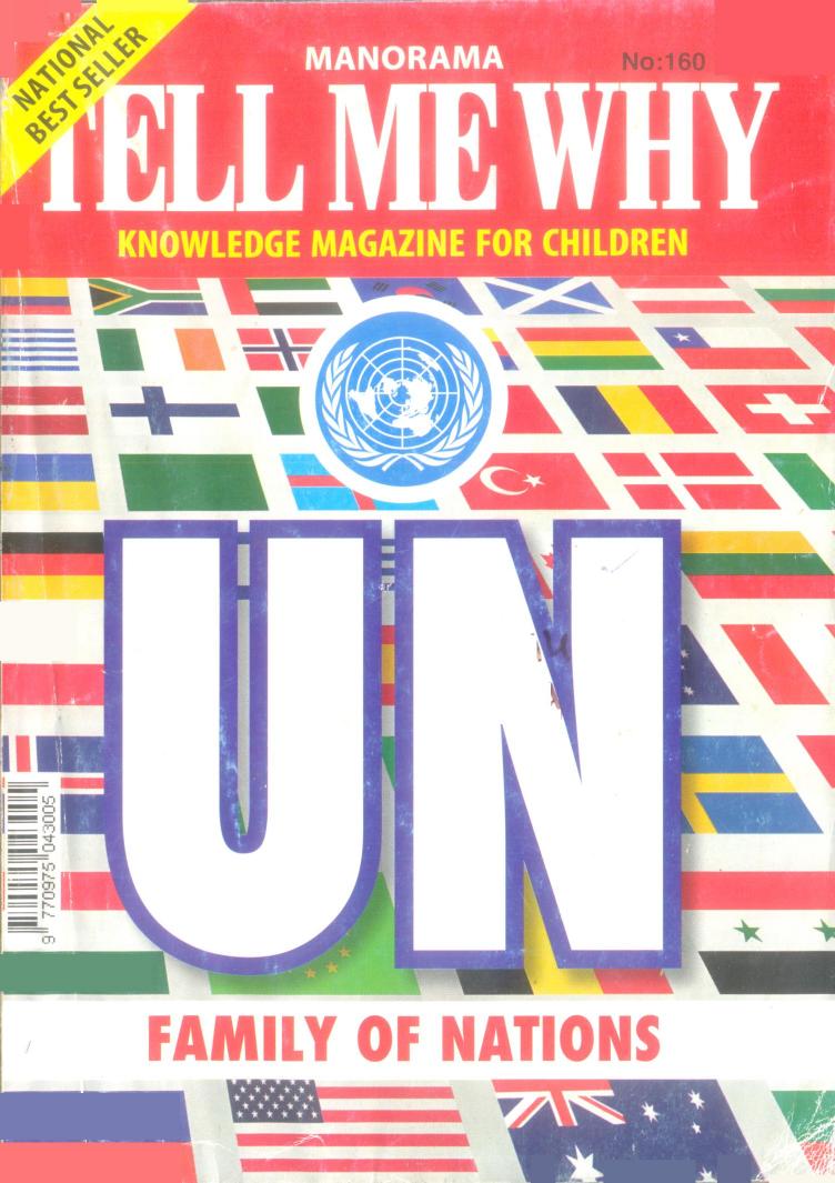 UN - Family of Nations (Tell Me Why #160) by Manorama