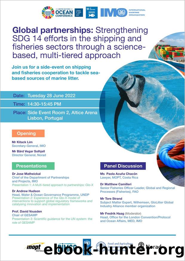 UN Ocean Conference by IMO side event flyer -
