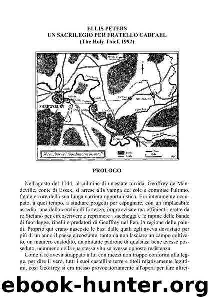 UN SACRILEGIO PER FRATELLO CADFAEL by ELLIS PETERS