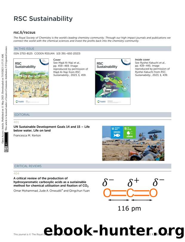 UN Sustainable Development Goals 14 and 15 â Life below water, Life on land by Unknown