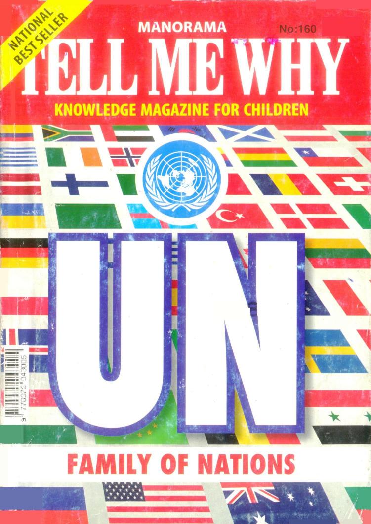 UN: Family of Nations (Tell Me Why #150) by Manorama