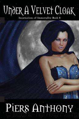 UNDER A VELVET CLOAK by ANTHONY PIERS