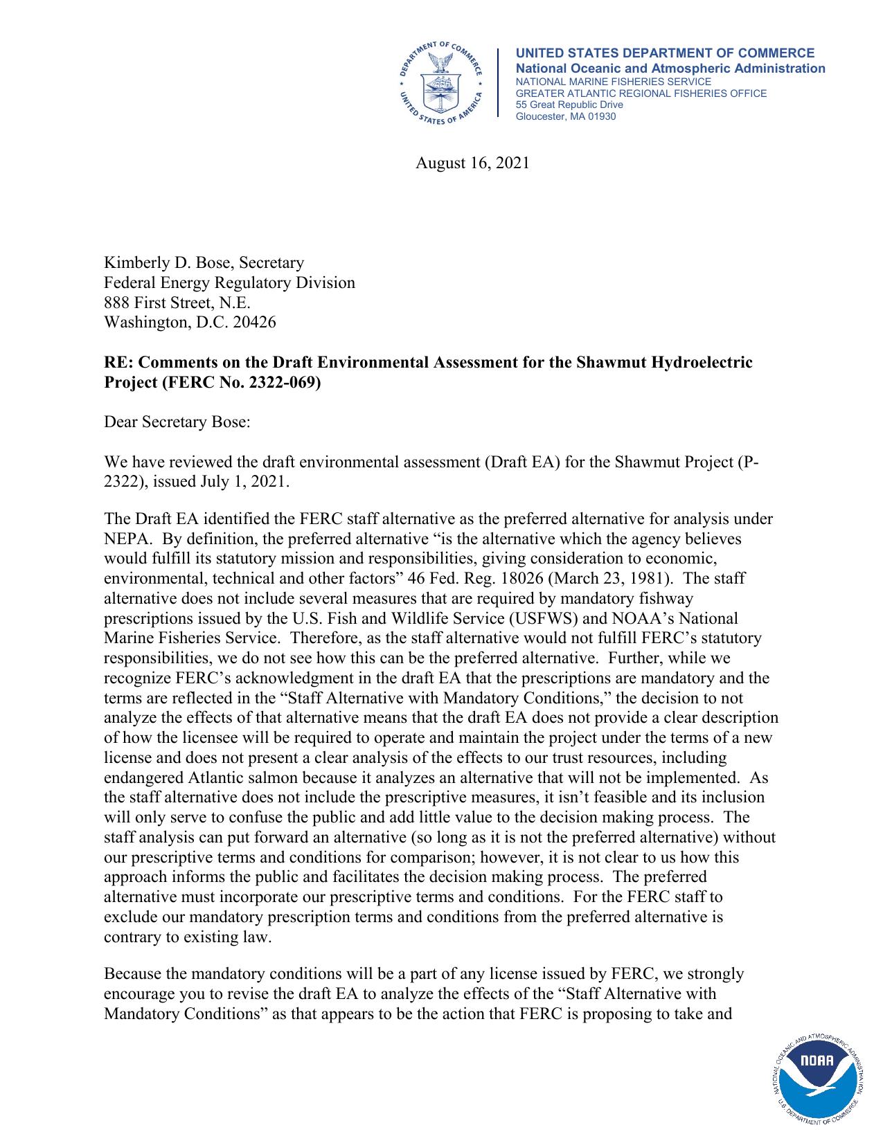 UNITED STATES DEPARTMENT OF COMMERCE National Oceanic and Atmospheric Administration by bwilliams