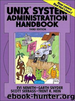 UNIX® System Administration Handbook by Nemeth Evi & Snyder Garth & Seebass Scott & Hein Trent