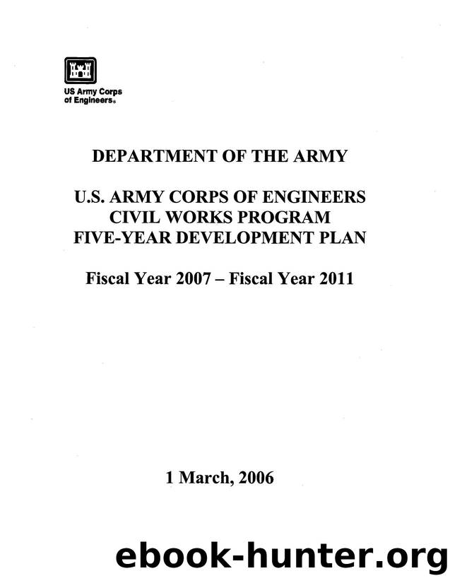 US Army Corps of Engineers Civil Works Program Five-Year Development Plan by Unknown