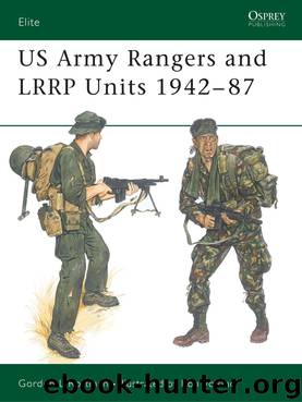 US Army Rangers & LRRP Units 1942-87 by Gordon Rottman