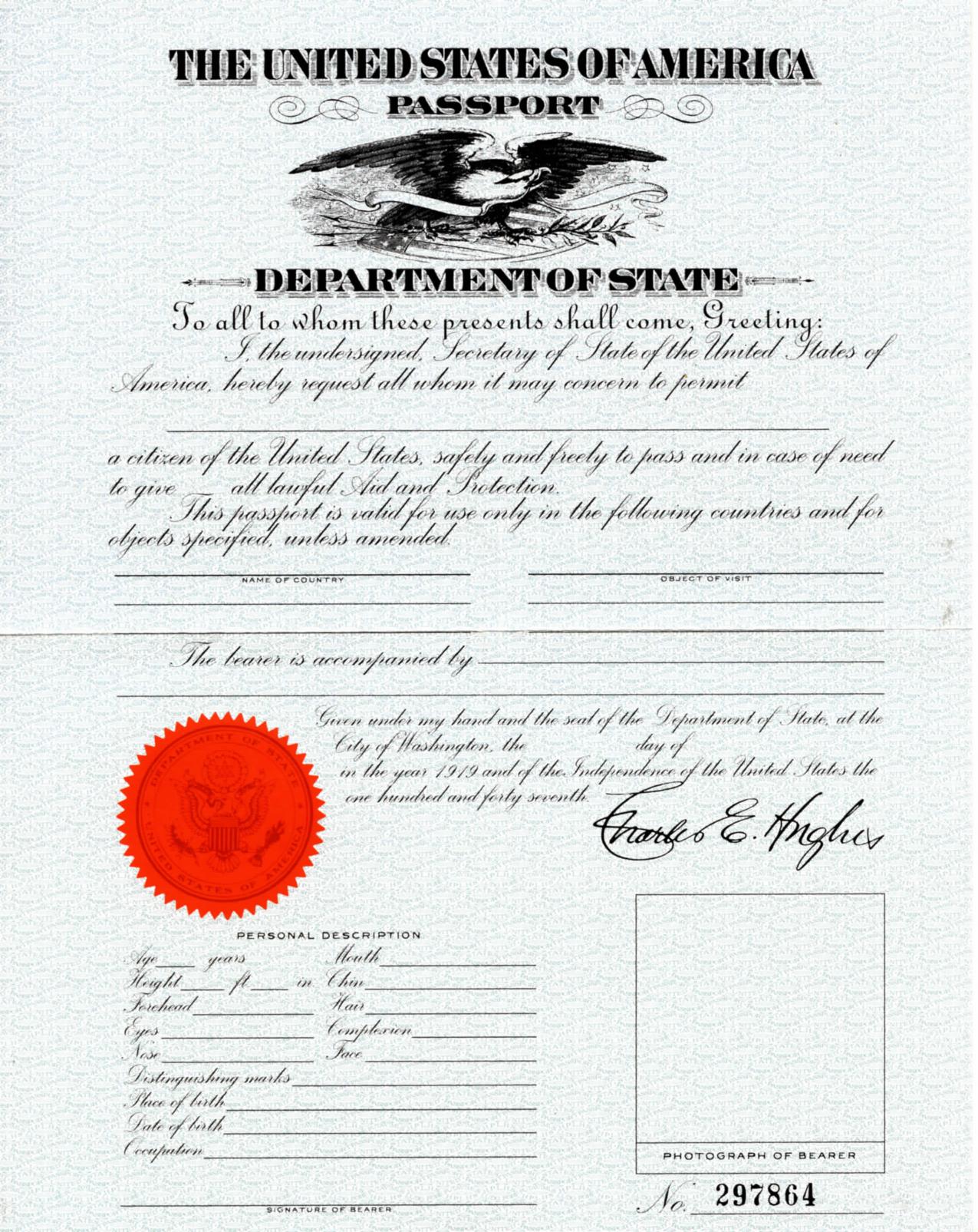 US Passport PDF by Unknown