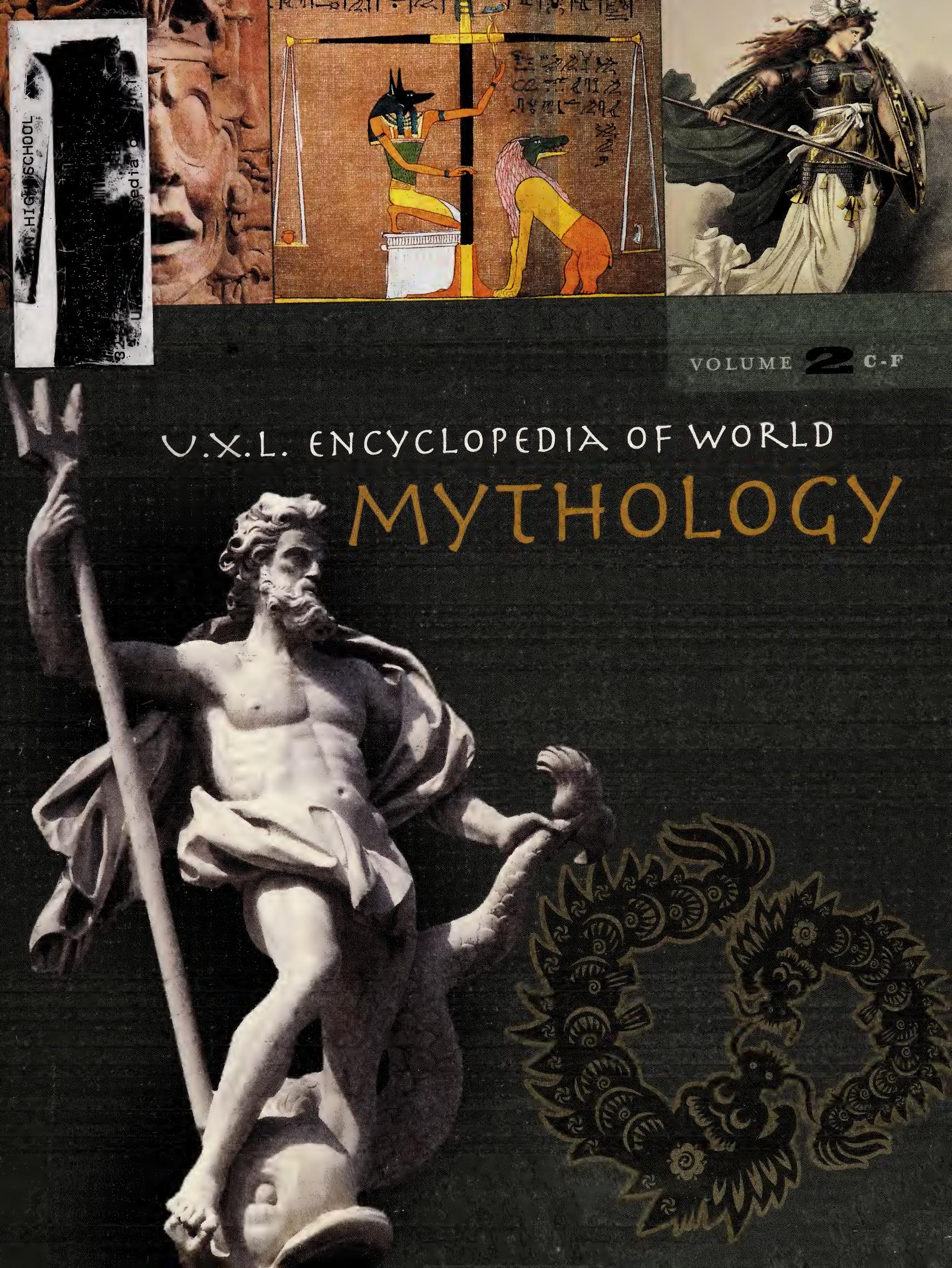 UXL encyclopedia of world mythology by Unknown