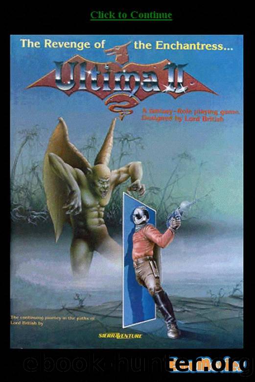 Ultima II : The Revenge of the Enchantress... by Manuel offert par Sooten PDF x Batjijo