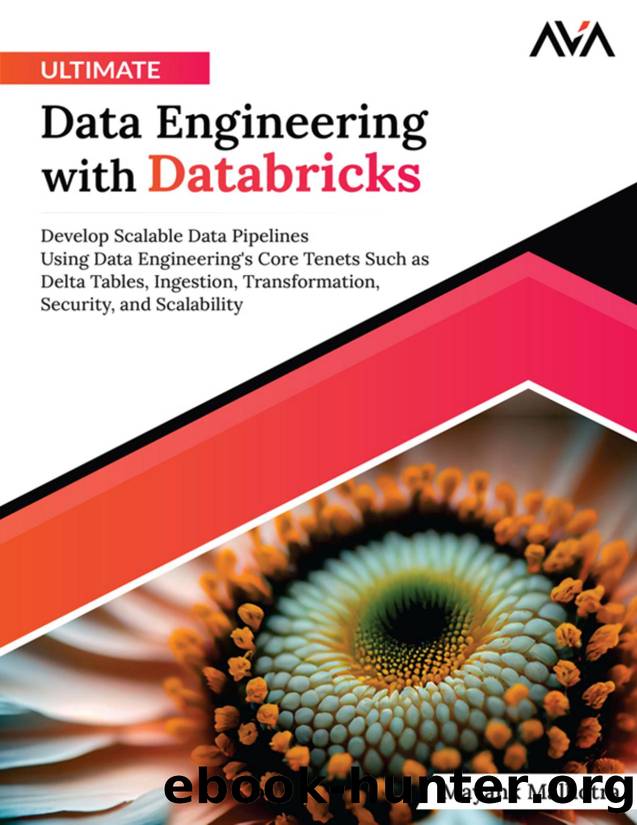 Ultimate Data Engineering with Databricks: Develop Scalable Data Pipelines Using Data Engineering's Core Tenets Such as Delta Tables, Ingestion, Transformation, Security, and Scalability by Mayank Malhotra