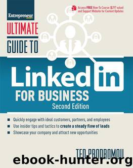 Ultimate Guide to LinkedIn for Business (Ultimate Series) by Ted Prodromou