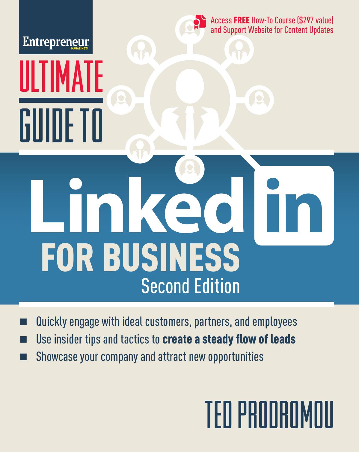 Ultimate Guide to LinkedIn for Business by Ted Prodromou