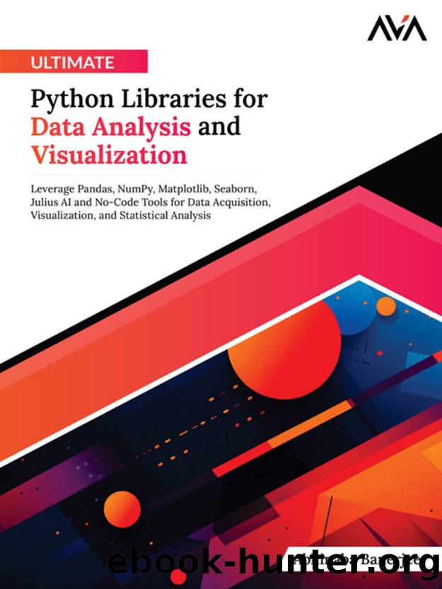 Ultimate Python Libraries for Data Analysis and Visualization by Abhinaba Banerjee;
