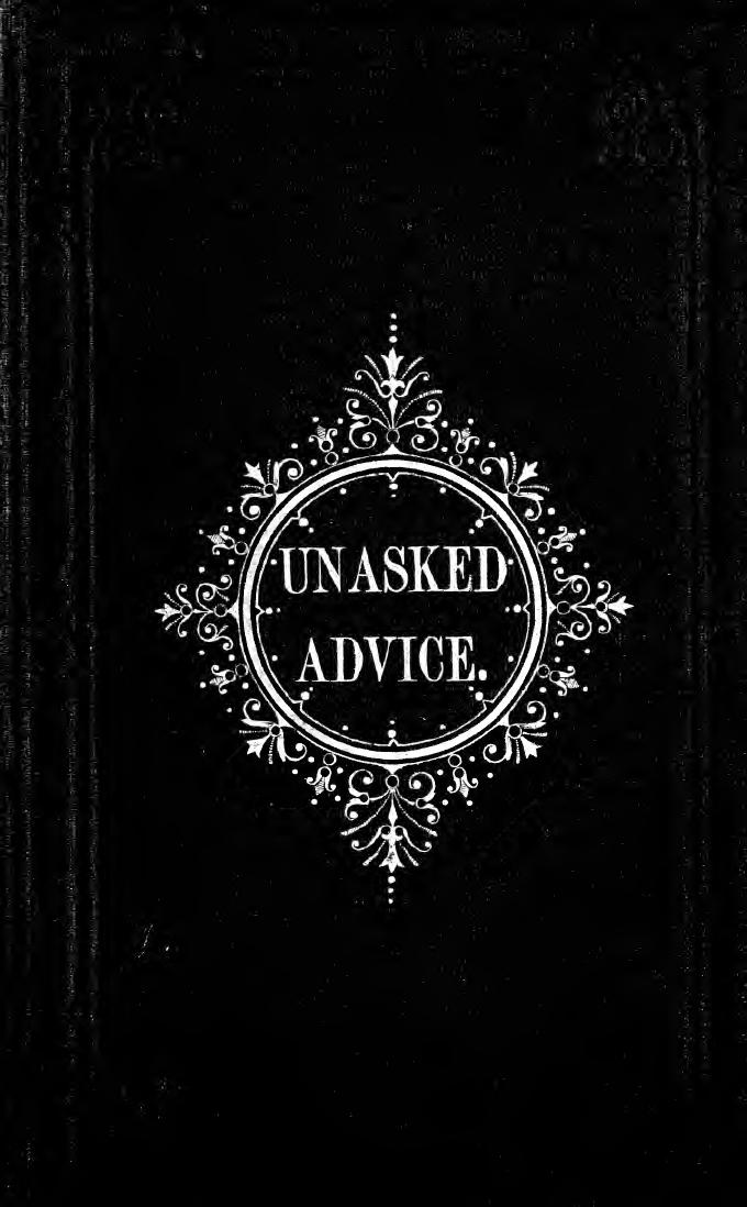 Unasked advice : a series of articles on horses and hunting, reprinted from "The Field by Impecuniosus