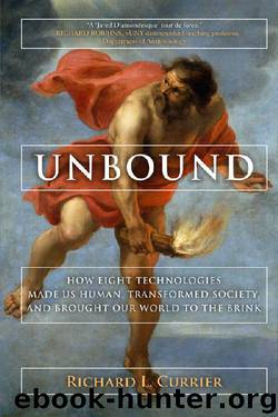 Unbound: How Eight Technologies Made Us Human, Transformed Society, and Brought Our World to the Brink by Richard L Currier