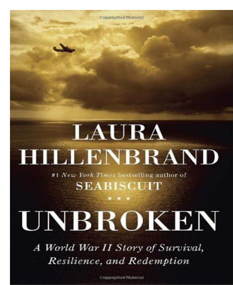 Unbroken: A World War II Story of Survival, Resilience and Redemption by Laura Hillenbrand
