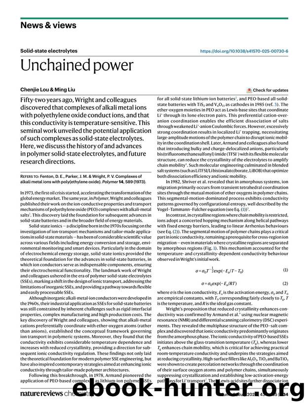 Unchained power by Chenjie Lou & Ming Liu