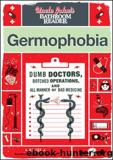 Uncle John's Bathroom Reader Germophobia by Bathroom Readers' Institute
