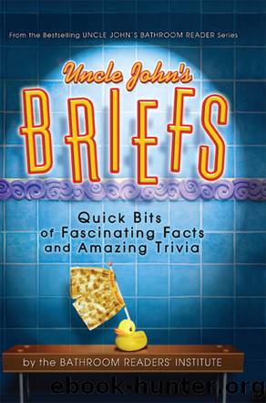 Uncle John's Briefs by Bathroom Readers' Institute
