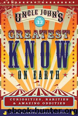 Uncle John's Greatest Know on Earth Bathroom Reader by Bathroom Readers' Institute