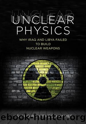 Unclear Physics: Why Iraq and Libya Failed to Build Nuclear Weapons by Målfrid Braut-Hegghammer