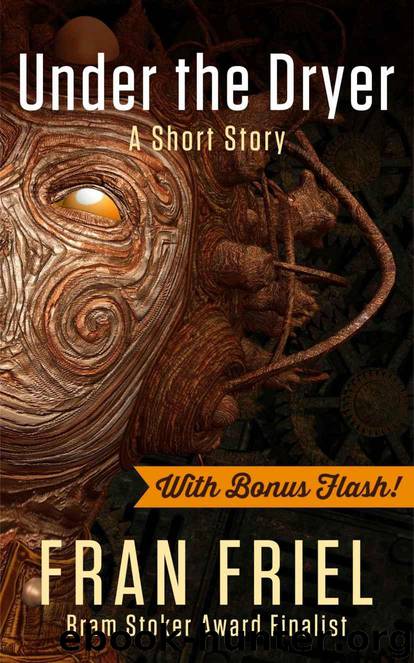 Under the Dryer with Bonus Flash - Orange and Golden by Fran Friel