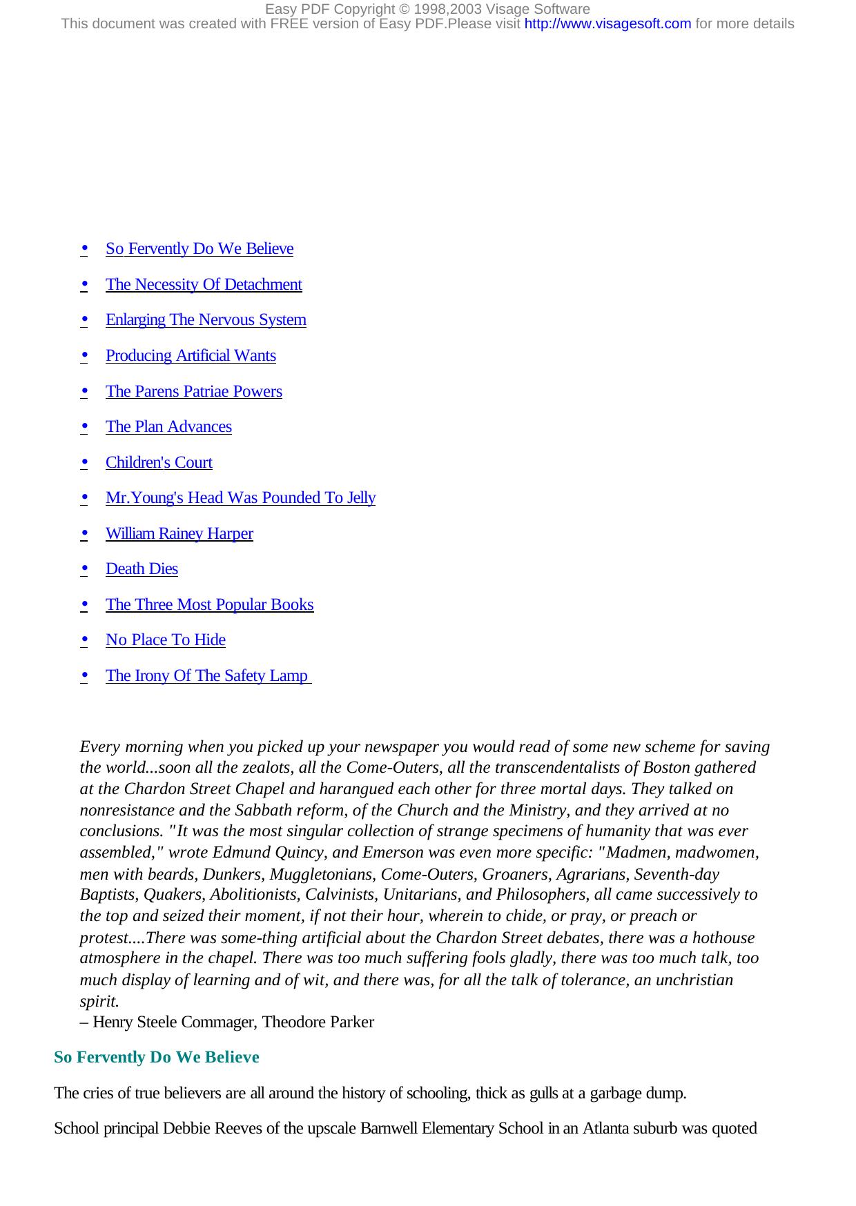 Underground History of American Education - 06 by visagesoft FREE EasyPDF
