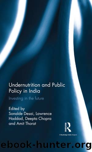 Undernutrition and Public Policy in India: Investing in the Future by unknow