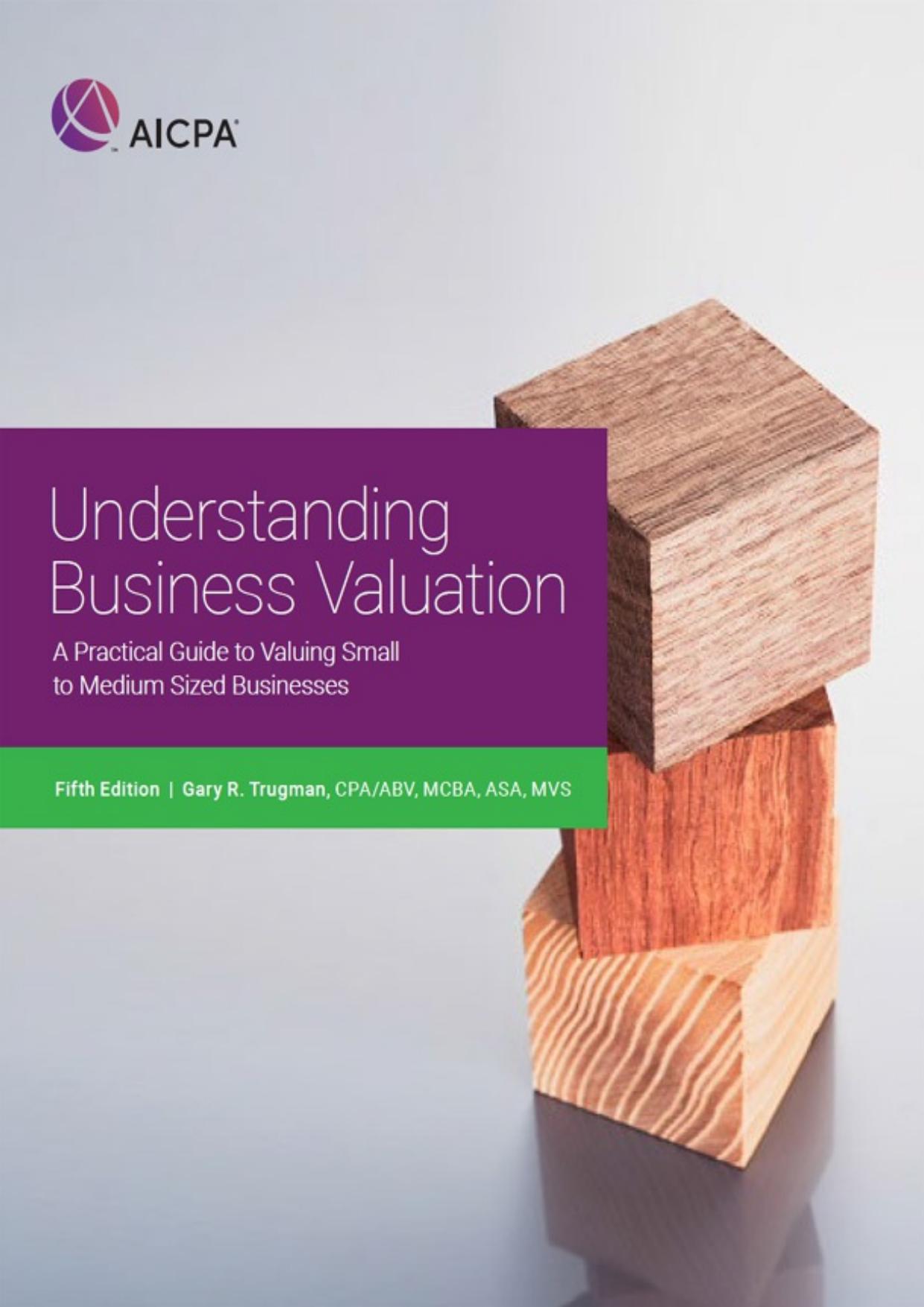 Understanding Business Valuation: A Practical Guide to Valuing Small to Medium Sized Businesses by Trugman
