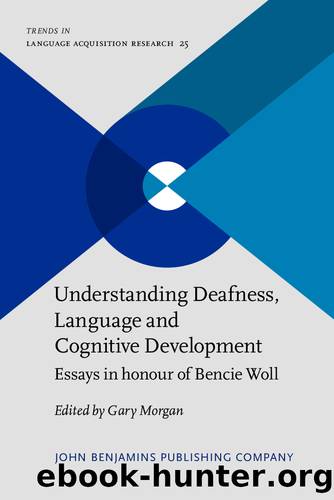 Understanding Deafness, Language and Cognitive Development by Morgan Gary;