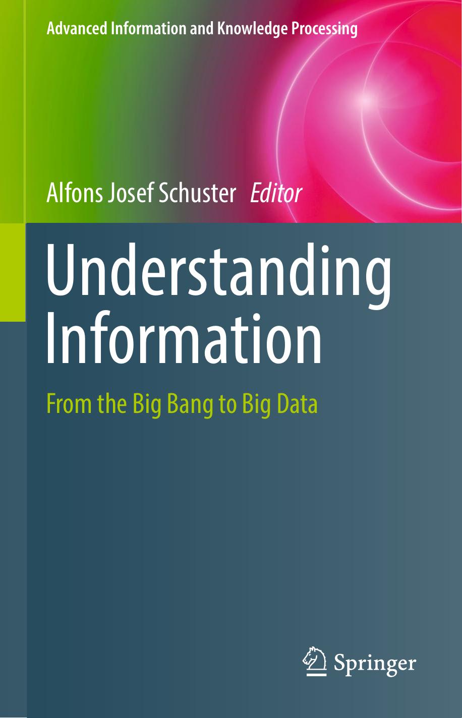 Understanding Information: From the Big Bang to Big Data by Unknow