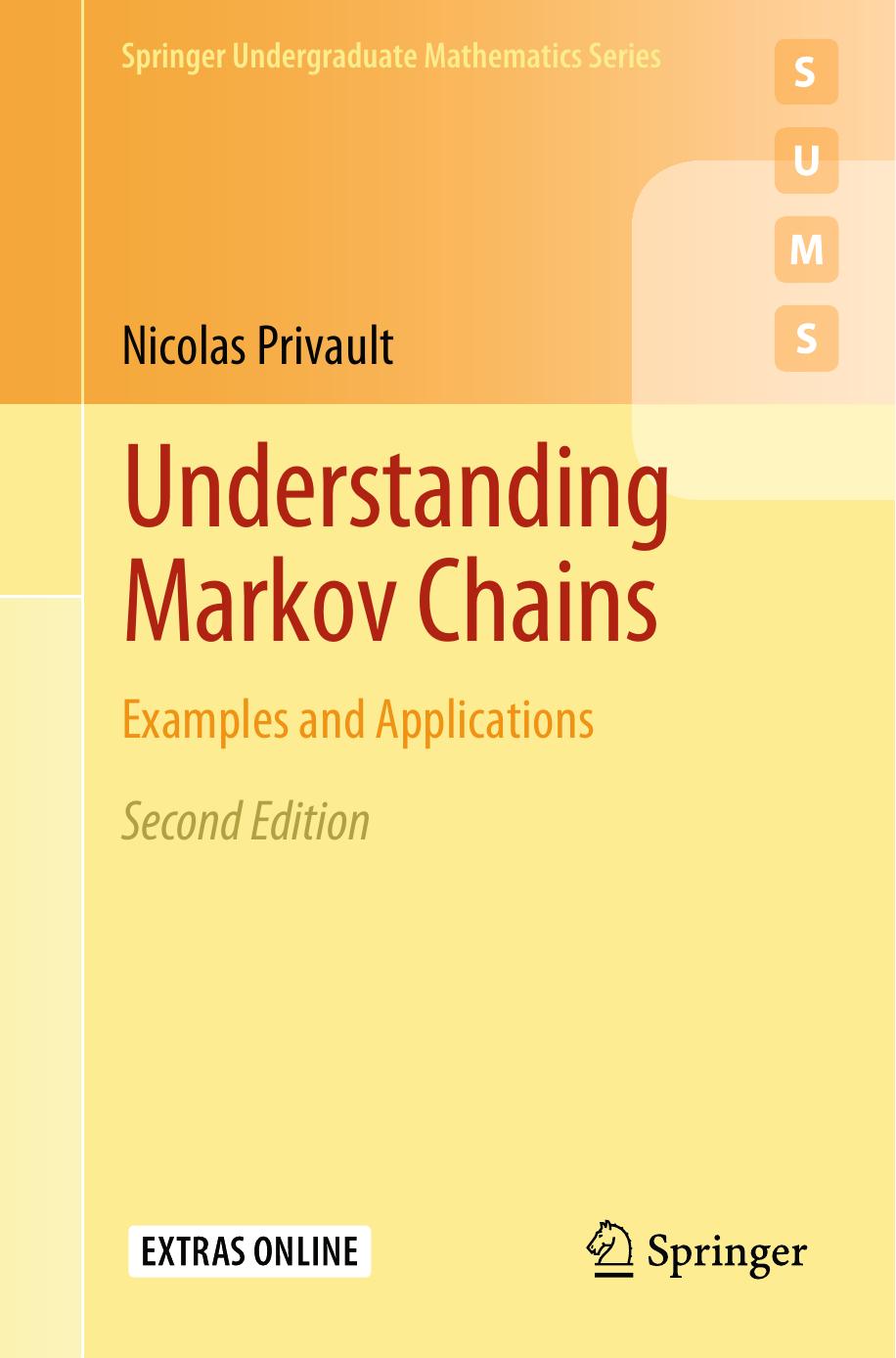 Understanding Markov Chains by Nicolas Privault