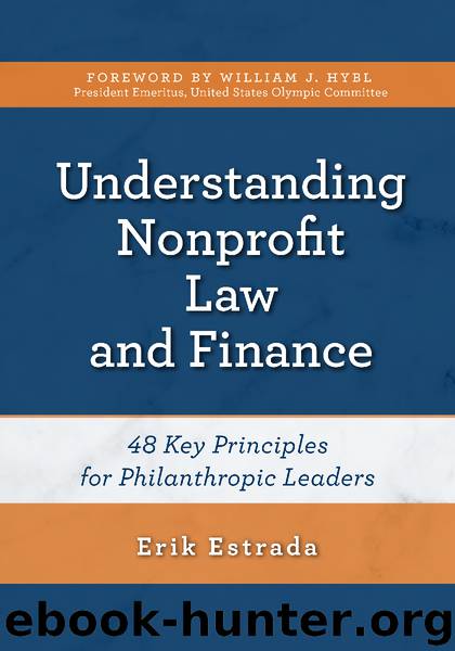 Understanding Nonprofit Law and Finance by Erik Estrada