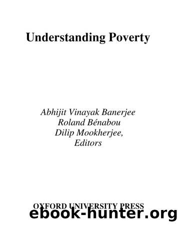Understanding Poverty by unknow
