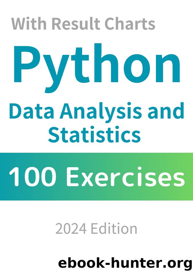 Understanding Results with Python: 100 Drills for Data Analysis and Statistical Analysis by Kanro Tomoya & Nana Nishiyama & Smith John