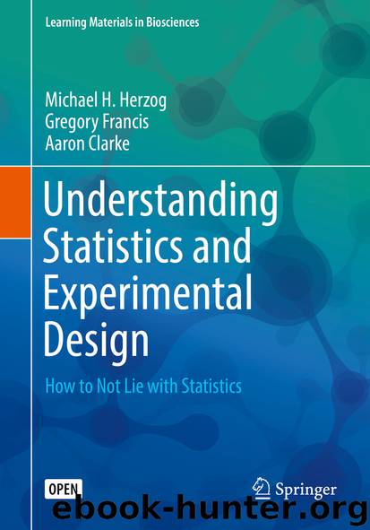 Understanding Statistics and Experimental Design by Michael H. Herzog & Gregory Francis & Aaron Clarke