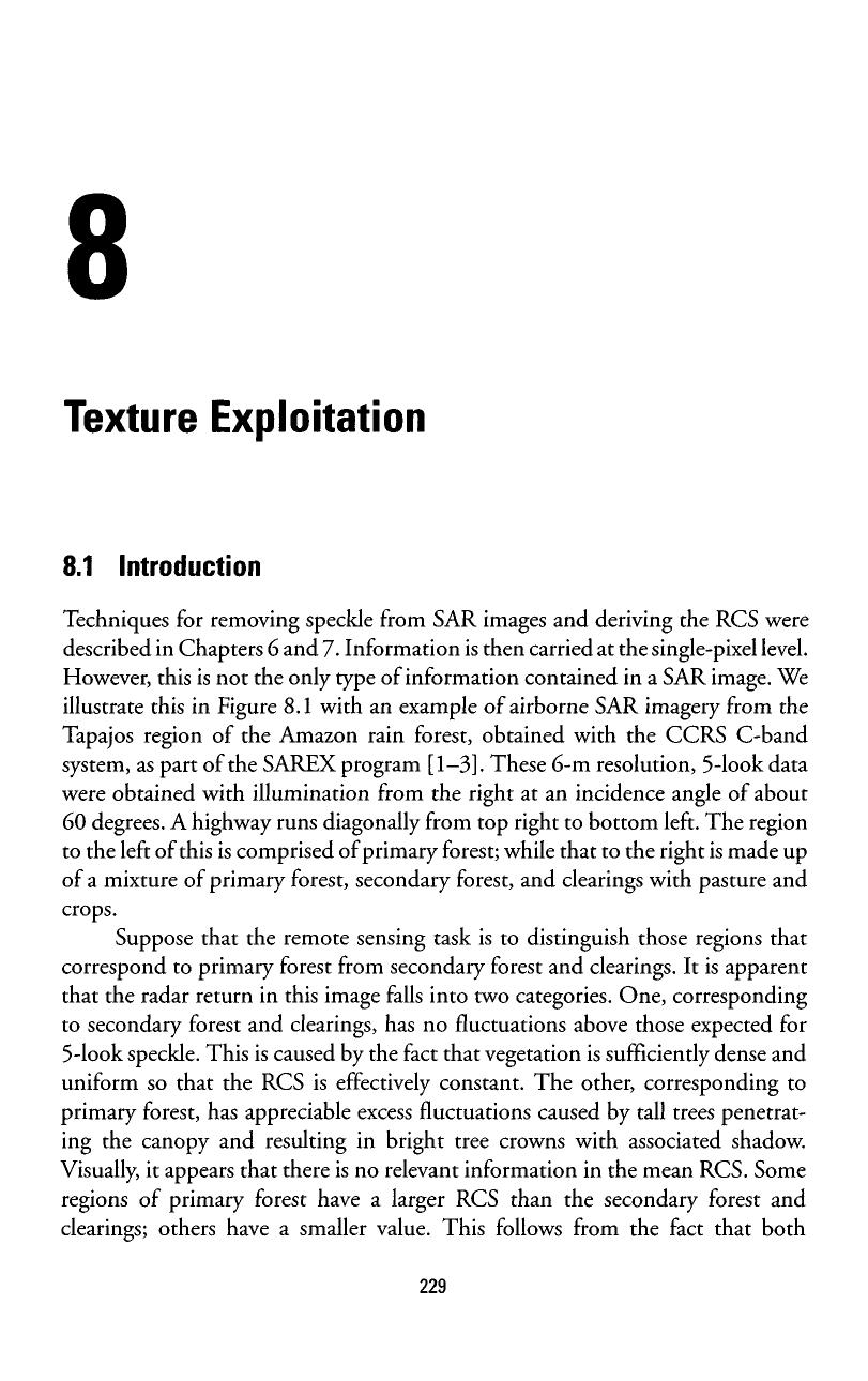 Understanding Synthetic Aperture Radar Images by Chris Oliver Shaun Quegan